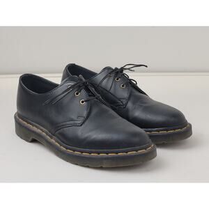 Dr. Martens Vegan 1461 Felix Oxford Shoes in Black Sz 39